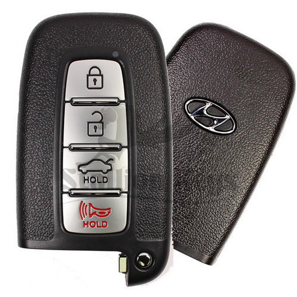 2013-2016 Hyundai Genesis Coupe / 4-Button Smart Key / PN: 95440-2M420 / SY5RBFNA433 / OEM 2013-2016 Hyundai Genesis Coupe / 4-Button Smart Key / PN: 95440-2M420 / SY5RBFNA433 / OEM